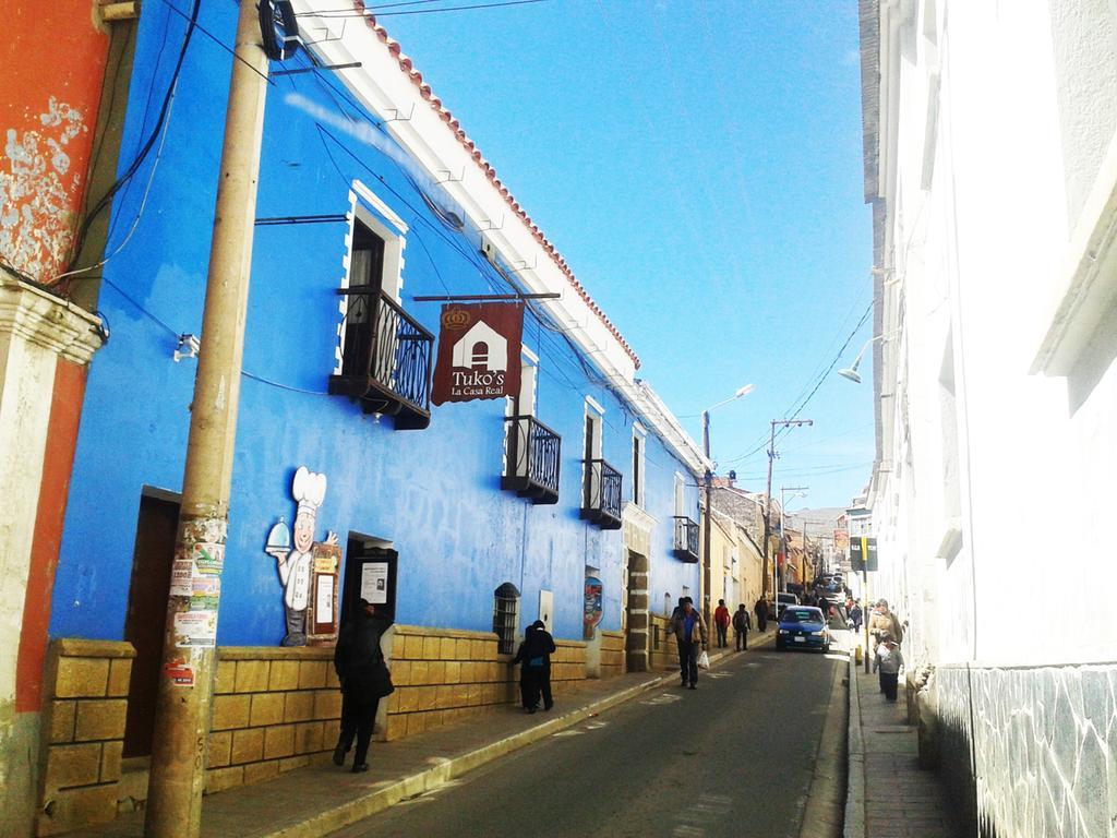 Hostal Tukos La Casa Real Потоси Экстерьер фото